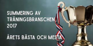 En summering av träningsbranschen 2017 – Sweaty Business egna ”awards”