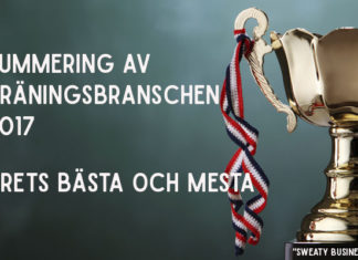 En summering av träningsbranschen 2017 – Sweaty Business egna ”awards”