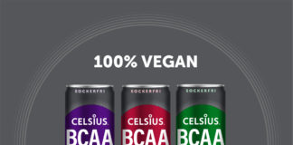 Celsius lanserar BCAA-dryck