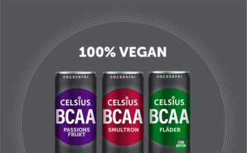 Celsius lanserar BCAA-dryck