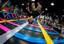 Marknaden för trampolin- och parkourparker fortsätter att växa