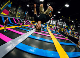 Marknaden för trampolin- och parkourparker fortsätter att växa
