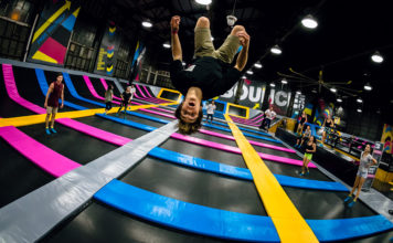 Marknaden för trampolin- och parkourparker fortsätter att växa