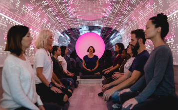 Mobila meditationsstudios tar över gatorna i USA