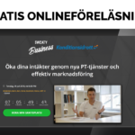 Onlineföreläsning: Öka dina intäkter genom nya PT-tjänster och effektiv marknadsföring