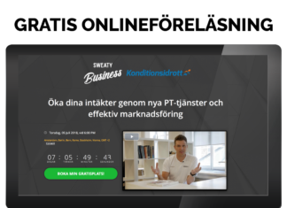 Onlineföreläsning: Öka dina intäkter genom nya PT-tjänster och effektiv marknadsföring