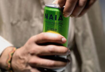 Nyhet från The Naia Initiative – Sparkling Energy Drink Lime