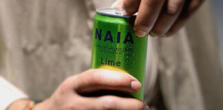 Nyhet från The Naia Initiative – Sparkling Energy Drink Lime