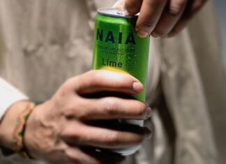 Nyhet från The Naia Initiative – Sparkling Energy Drink Lime
