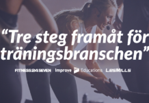 Tre steg framåt för träningsbranschen