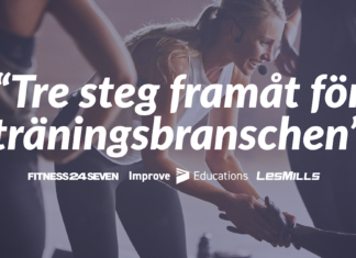 Tre steg framåt för träningsbranschen