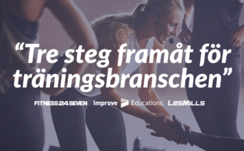 Tre steg framåt för träningsbranschen