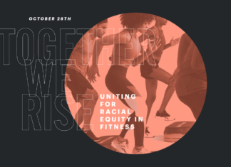 Les Mills, Pound och Piloxing går ihop och arrangerar eventet TOGETHER WE RISE för rättvisa och ökad mångfald inom tränings- och hälsobranschen