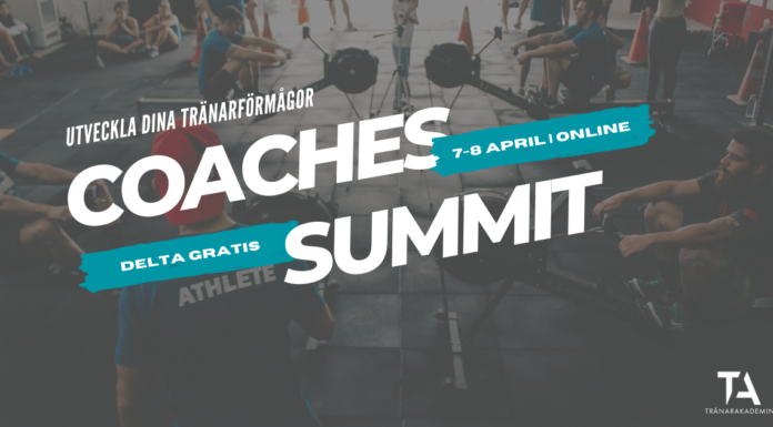 Coaches Virtual Summit – kostnadsfritt digitalt event för tränare och aktiva