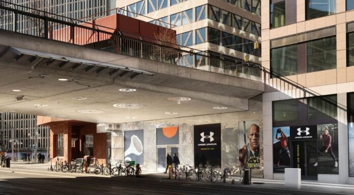Under Armour öppnar flaggskeppsbutik vid Sergels torg