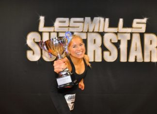 Jemina Laitinen vinnare av Les Mills SUPERSTAR 2021