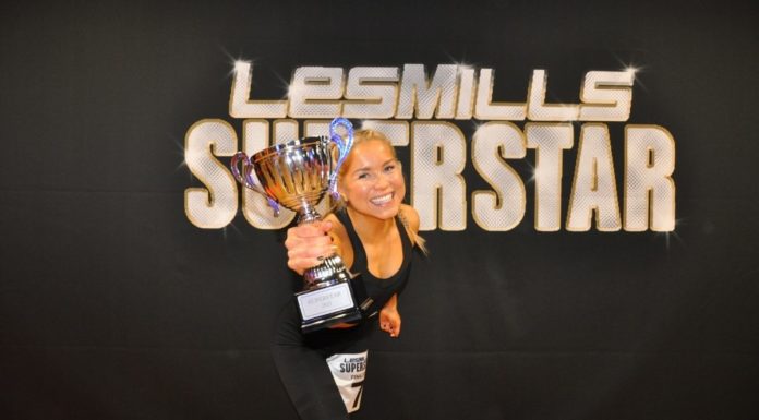 Jemina Laitinen vinnare av Les Mills SUPERSTAR 2021