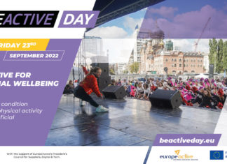 EuropeActive laddar upp för #BEACTIVE DAY 23 september