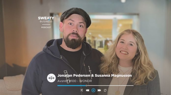 Susanna Magnusson och Jonatan Pedersen, Wondr – Sweaty Business Podcast #100