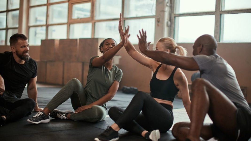 Engagerade medarbetare gym