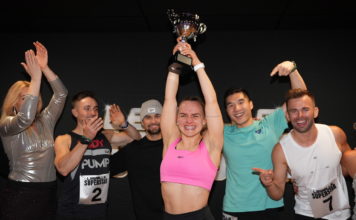 Eva Dobešová vann Les Mills SUPERSTAR 2022