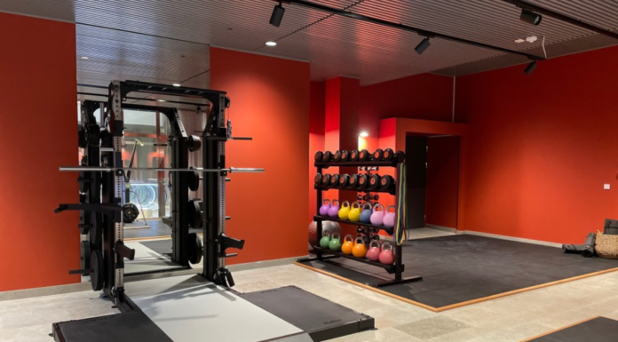 AMF Fastigheter öppnar, i samarbete med Eleiko, en träningsstudio för hyresgästerna i Urban Escape