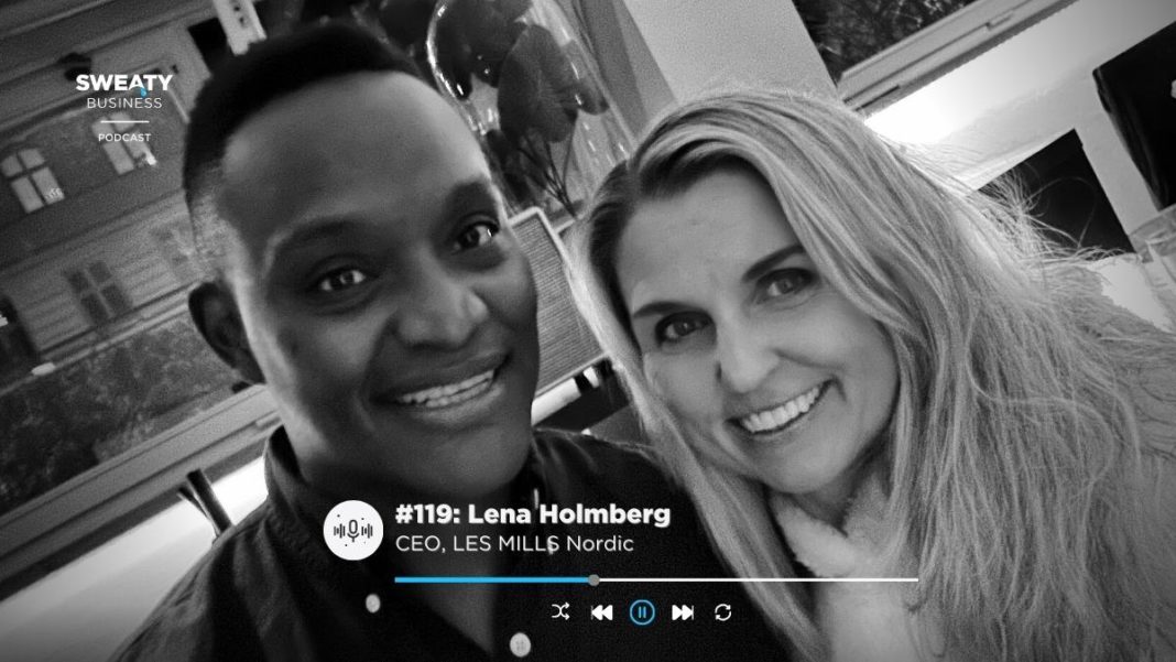 _Lena_Holmberg_LesMillsNordic_Sweaty_Business Brian van den Brink och Lena Holmberg