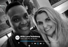 Lena Holmberg, CEO Les Mills Nordic – Sweaty Business Podcast #119 Brian van den Brink och Lena Holmberg