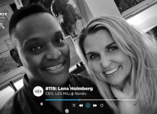 Lena Holmberg, CEO Les Mills Nordic – Sweaty Business Podcast #119 Brian van den Brink och Lena Holmberg