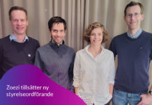 Zoezi tillsätter Suzanne Möller som ny styrelseordförande