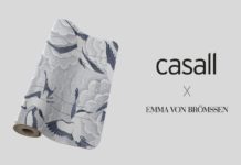 Casalls samarbete med konstnären Emma von Brömssen gör yogamattan till heminredning
