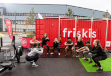 Friskis Pop up-gym besöker skolor under hösten