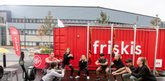 Friskis Pop up-gym besöker skolor under hösten