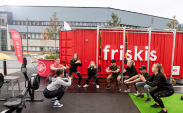 Friskis Pop up-gym besöker skolor under hösten