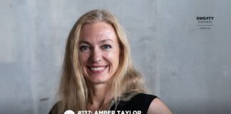 Amber Taylor, Chief Digital Product Officer Les Mills International – Sweaty Business podcast #137
