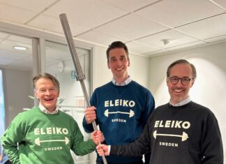 Eleiko och Ovako i samarbete för att skapa hållbar styrketräningsutrustning