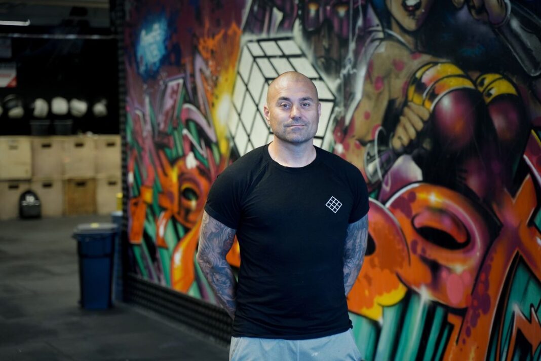 David_heller_noxbox David Heller, ägare av gymmet Nox Box