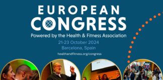 European Congress arrangeras i Barcelona 21-23 oktober European Congress 2024 by Health and Fitness Association