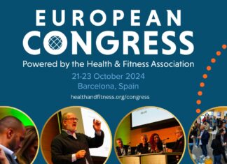 European Congress arrangeras i Barcelona 21-23 oktober European Congress 2024 by Health and Fitness Association