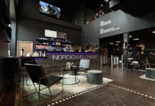 Nordic Wellness öppnar nytt i Solna Business Park Nordic Wellness entré och reception