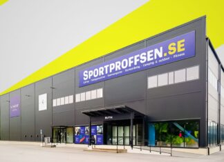 Finska e-handelsjätten Sportproffsen.se storsatsar i Sverige Sportproffsen butik Vallentuna, Stockholm