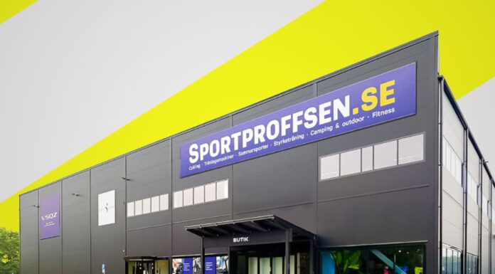 Finska e-handelsjätten Sportproffsen.se storsatsar i Sverige Sportproffsen butik Vallentuna, Stockholm