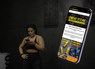 Gymgrossisten och Moss & Noor öppnar Sweat Store – butiken där du betalar med din svett Sweat Store butiken från Gymgrossisten och Moss & Noor