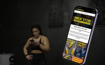 Gymgrossisten och Moss & Noor öppnar Sweat Store – butiken där du betalar med din svett Sweat Store butiken från Gymgrossisten och Moss & Noor