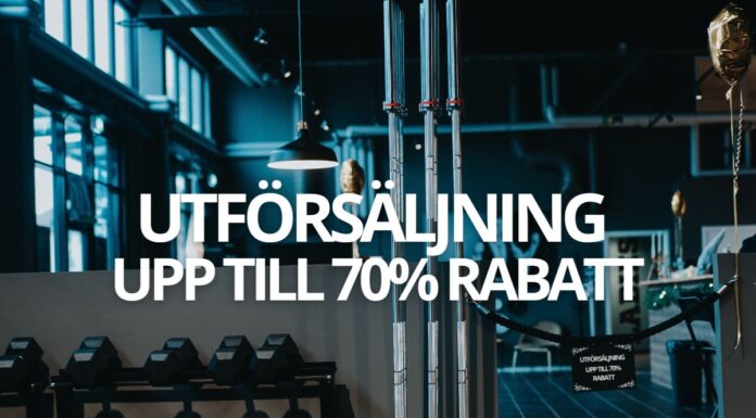 Utförsäljning hos Motion Fitness 28-29 november Motion Fitness