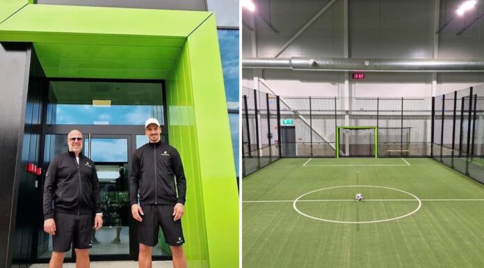 Zlatans Padel Zenter i Örebro byggs om – adderar fotbollskoncept Thomas Sandström och Zlatan Ibrahimovic Padel Zenter