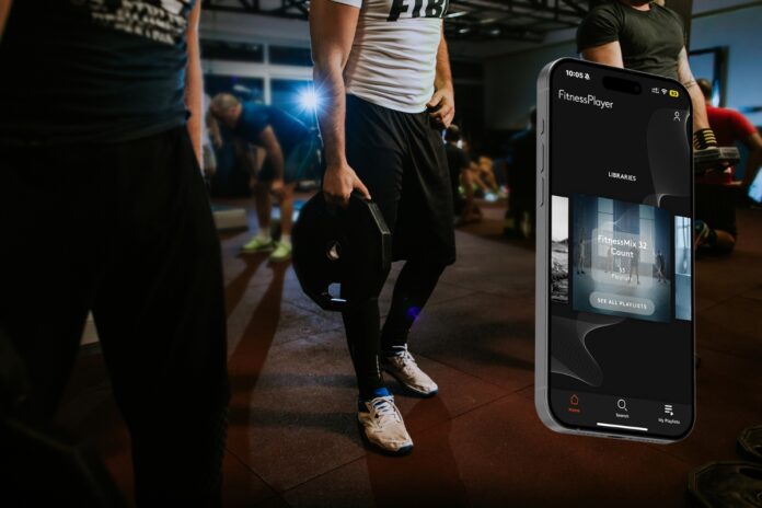 FitnessPlayer App träningsmusik