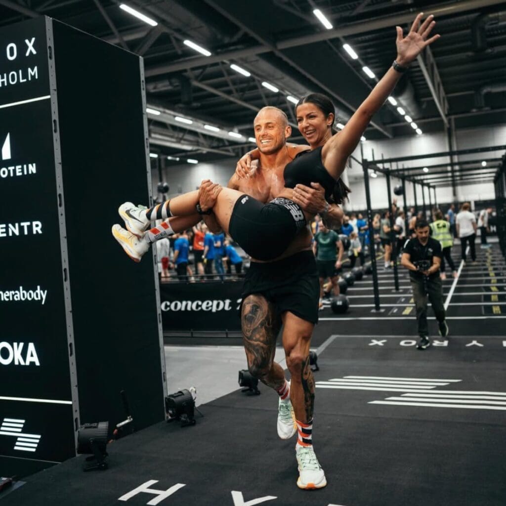 HYROX målgång Stockholm