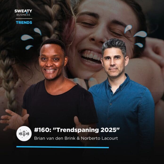 Träningstrender_2025_BrianvandenBrink Träningstrender 2025 podcast Brian van den Brink och Norberto Lacourt
