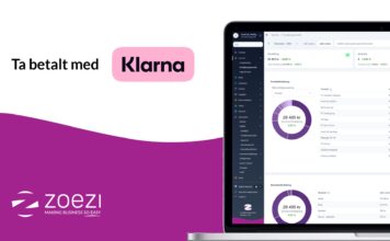 Zoezi erbjuder Klarna som alternativ till Autogiro Zoezi Klarna